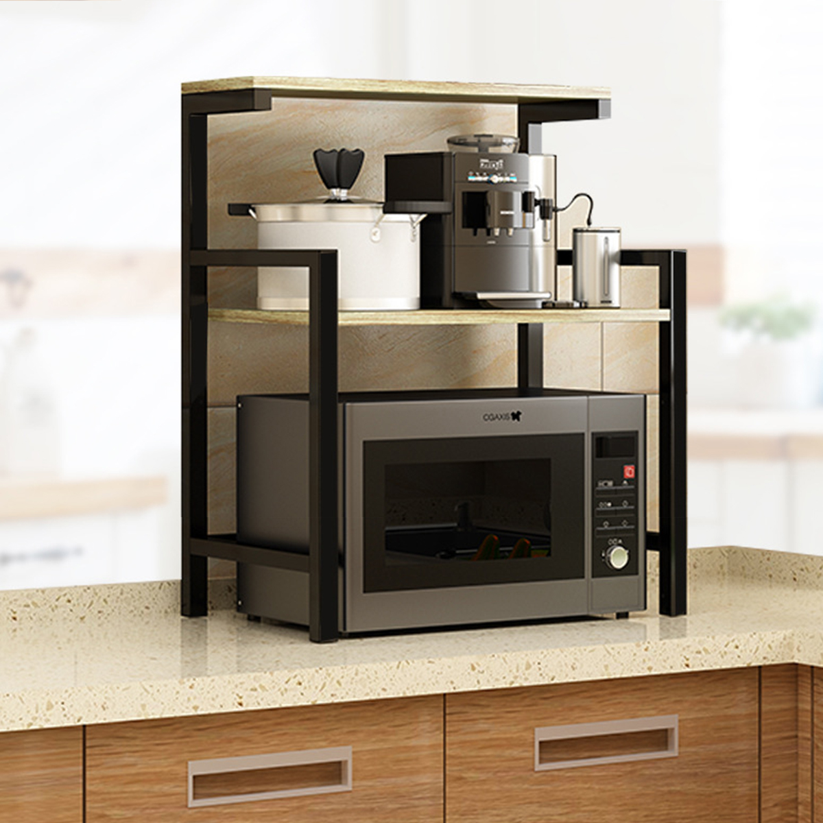 Double-Layer-Microwave-Oven-Shelf-Rack-Kitchen-Storage-Holders-Bath-Shelf-Home-Office-Shelf-Organize-1763047-10