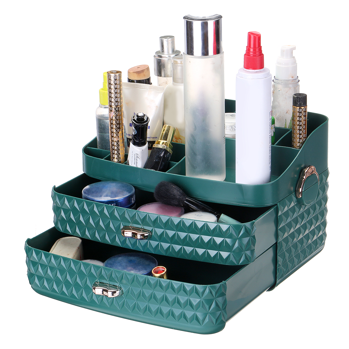 Dustproof-Cosmetic-Storage-Box-with-Drawer-Large-Capacity-Desktop-Furnishings-Organizer-Home-Desk-Su-1777438-21