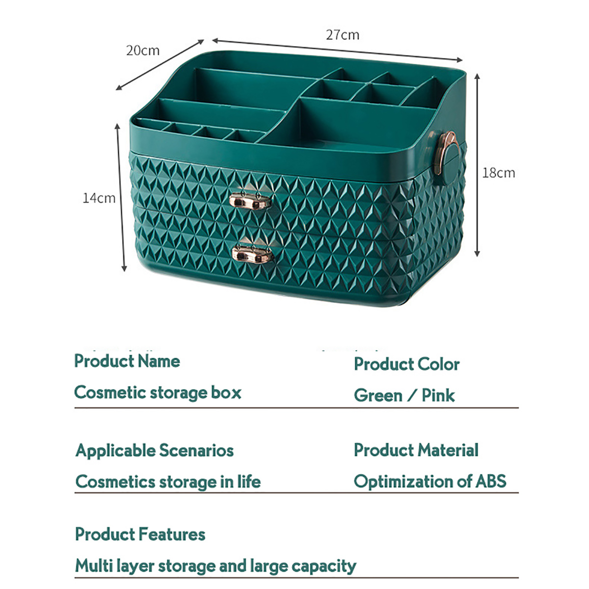 Dustproof-Cosmetic-Storage-Box-with-Drawer-Large-Capacity-Desktop-Furnishings-Organizer-Home-Desk-Su-1777438-8