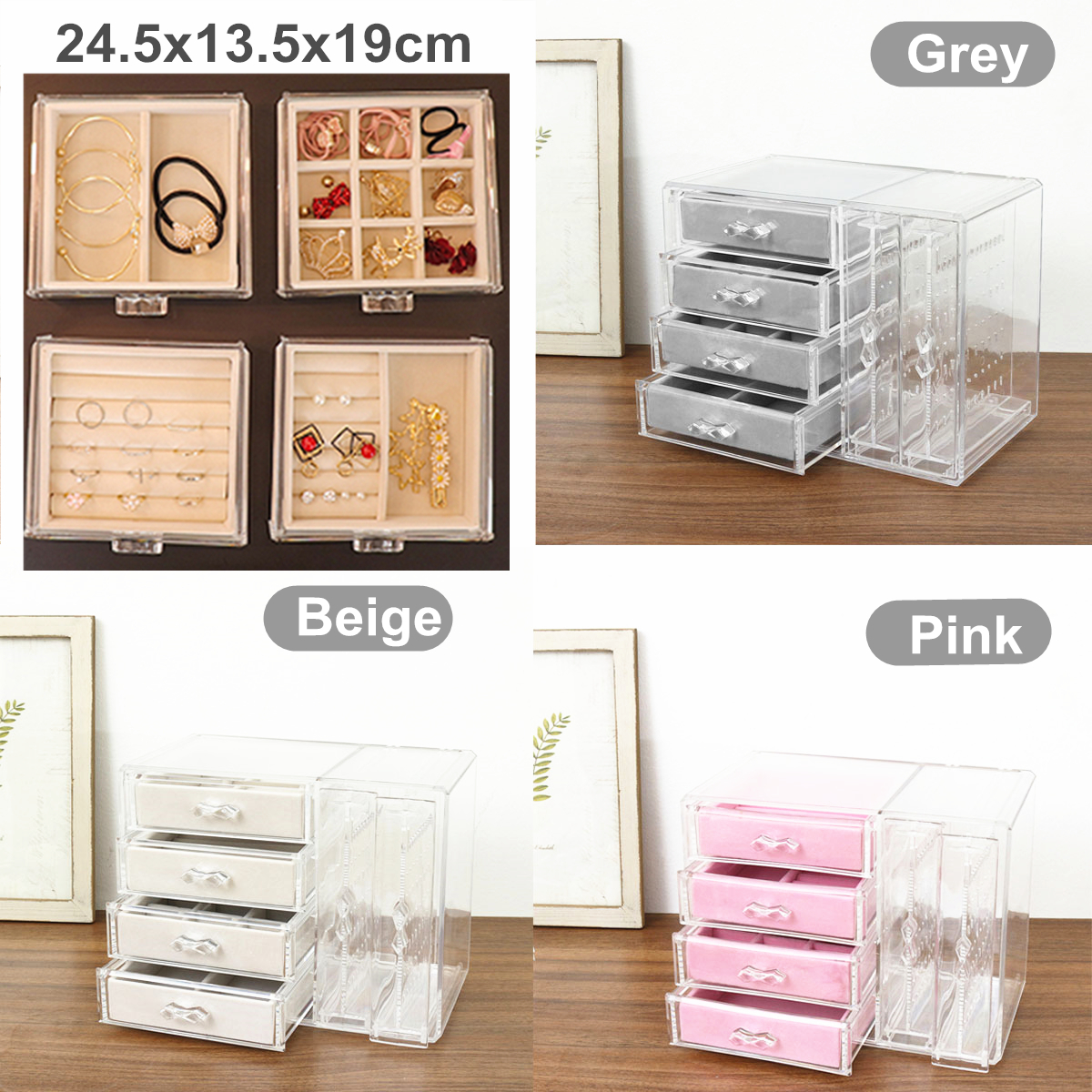 Dustproof-Transparent-Acrylic-Earrings-Jewelry-Storage-Box-Display-Stand-Rack-Tray-1688842-4
