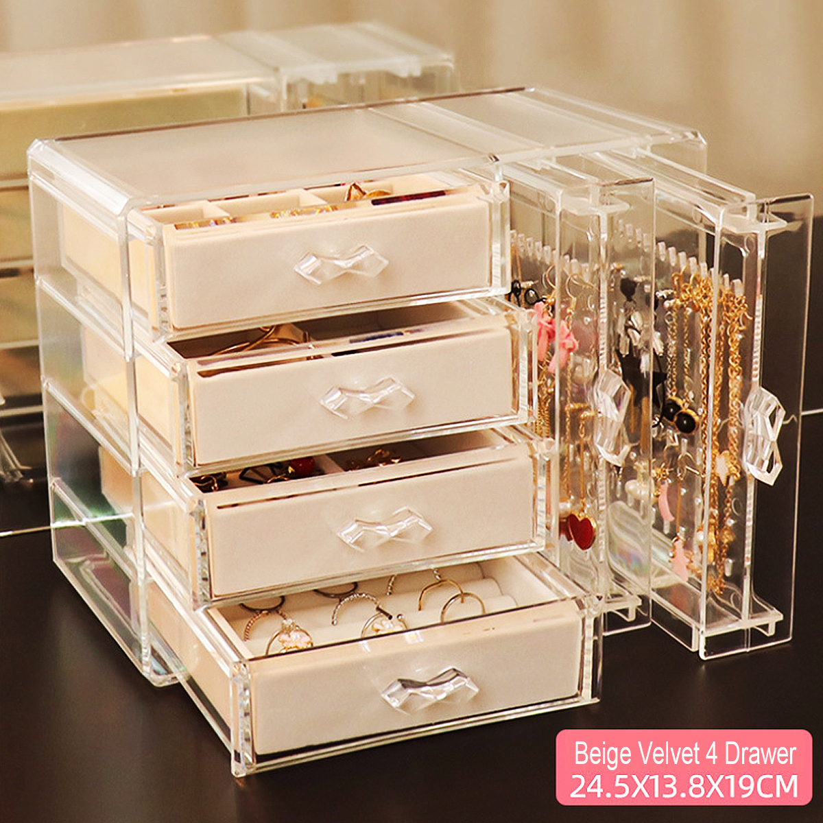 Dustproof-Transparent-Acrylic-Earrings-Jewelry-Storage-Box-Display-Stand-Rack-Tray-1688842-7