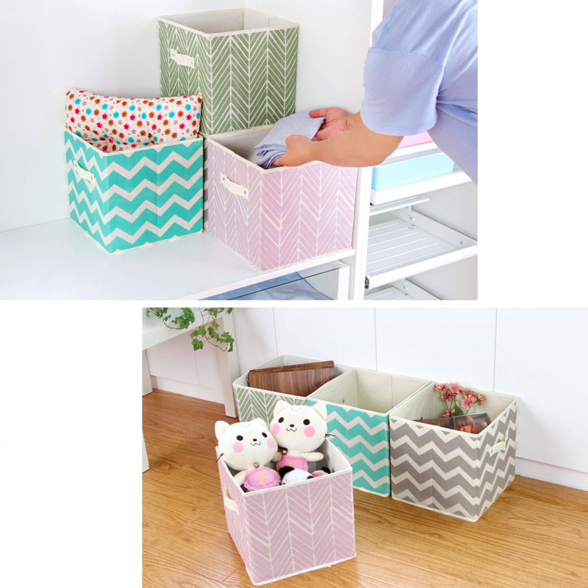 Foldable-Canvas-Storage-Box-Fabric-Cube-Cloth-Basket-Bag-Home-Cosmetic-Case-Basket-Desk-Organizer-Bi-1746401-3