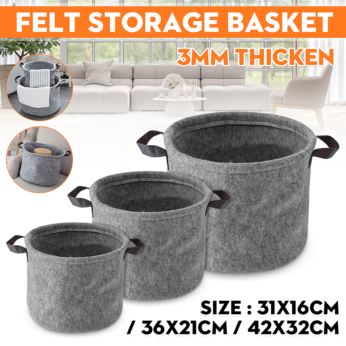 Foldable-Felt-Storage-Laundry-Hamper-Clothes-Basket-Bin-Toy-Hamper-with-Handle-Felt-Storage-Basket-B-1841073-1