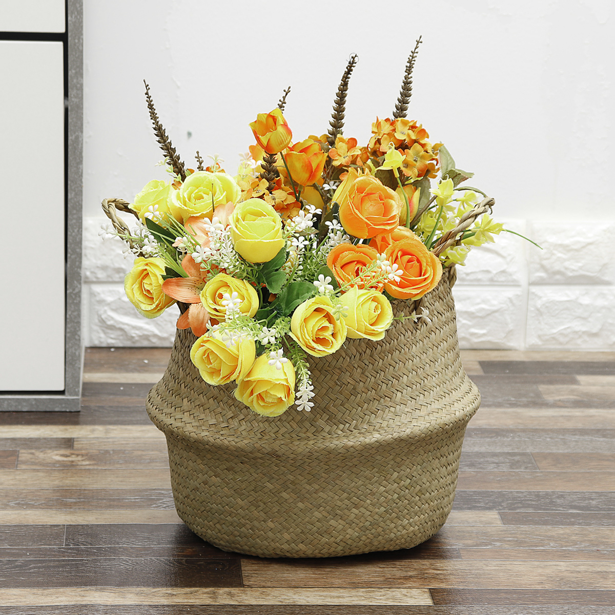Folding-Seagrass-Storage-Basket-Home-Decorative-Rattan-Plant-Flower-Pot-Decor-Handmade-Woven-Wicker--1786658-9