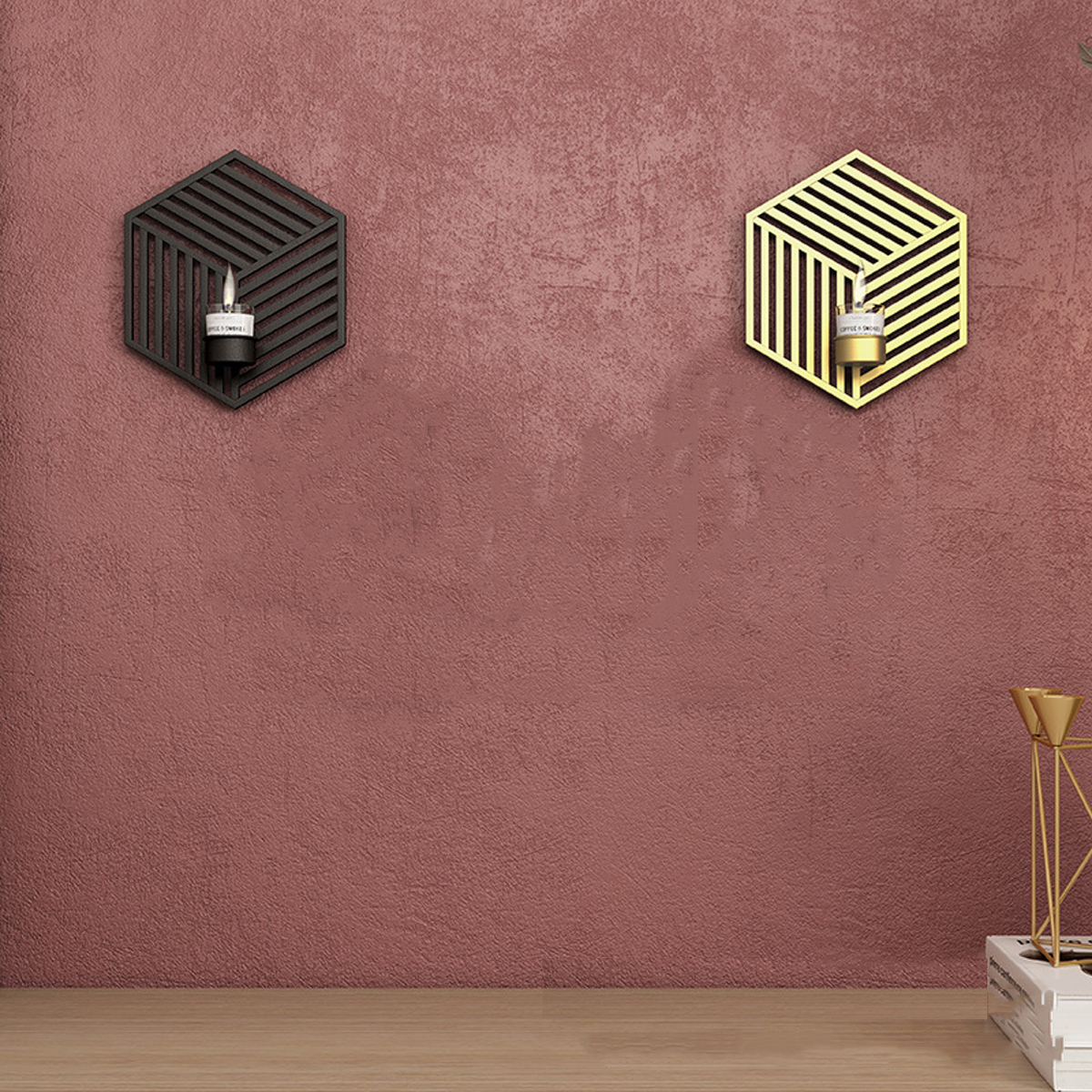 Geometric-Wall-Hanging-Tealight-Candle-Holder-Metal-Retro-Wall-Candle-Sconce-Home-Wall-Decorations-D-1791270-7