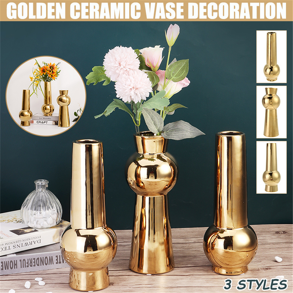 Golden-Ceramic-Vase-Living-Room-Planting-Crafts-Flower-Arrangement-Container-Home-Office-Desk-Decora-1770828-2