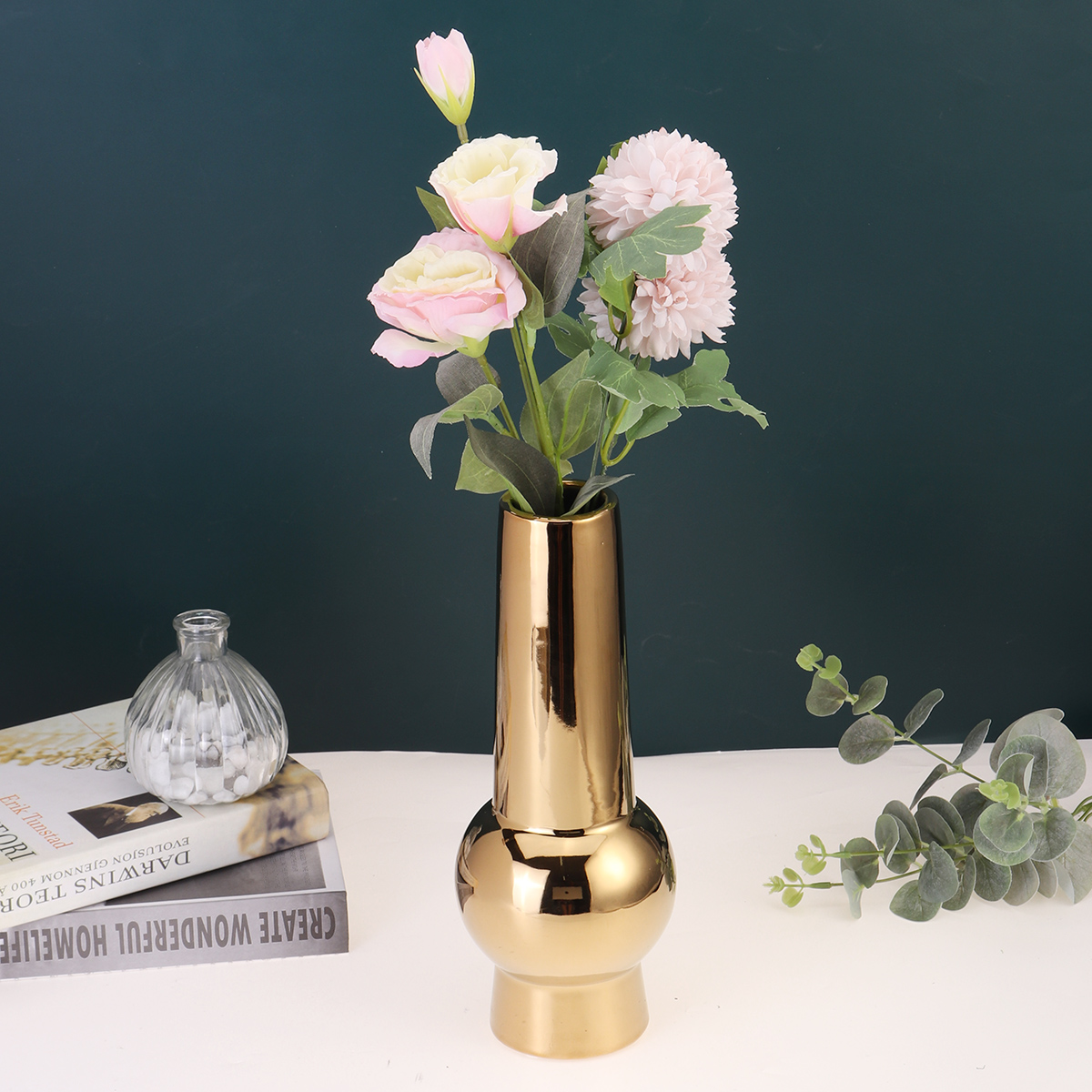 Golden-Ceramic-Vase-Living-Room-Planting-Crafts-Flower-Arrangement-Container-Home-Office-Desk-Decora-1770828-17