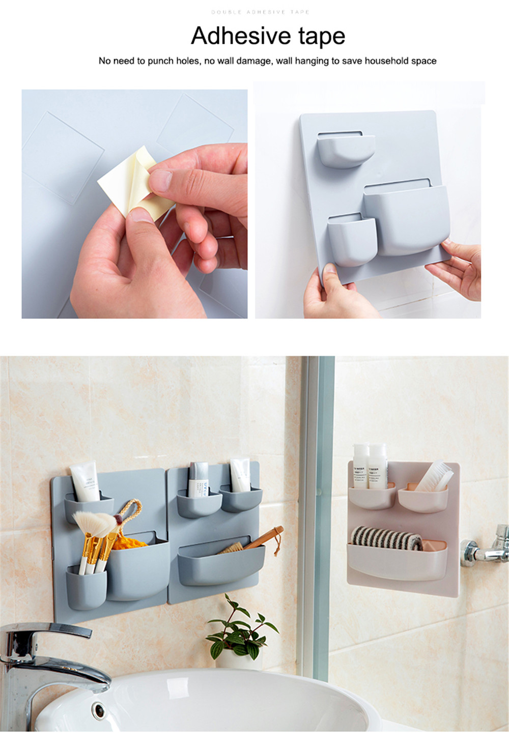 Home-Storage-Wall-Suction-Cup-Sticking-Type-Hole-Free-Plastic-Storage-Rack-Cosmetic-Toiletries-Stora-1724430-5