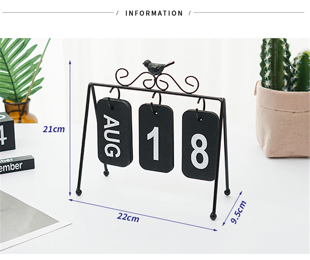 Iron-Bird-Flip-Page-Calendar-Creative-DIY-Crafts-Desktop-Calendar-Home-Decoration-Office-Tabletop-Or-1782820-4