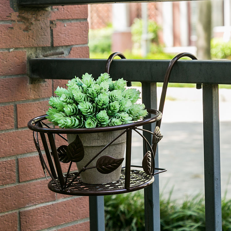 Iron-balcony-Railings-Flower-Wall-Hanging-Multi-layer-Fence-Hanging-Modern-Simple-Flower-Pot-1426441-4