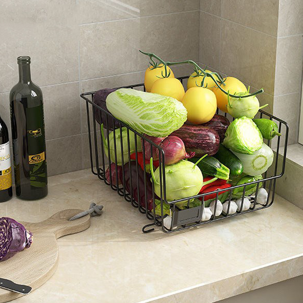 Kitchen-Crevice-Shelf-Floor-Multi-Layer-Vegetable-Shelf-Household-Storage-Rack-Vegetable-Basket-Remo-1919109-6