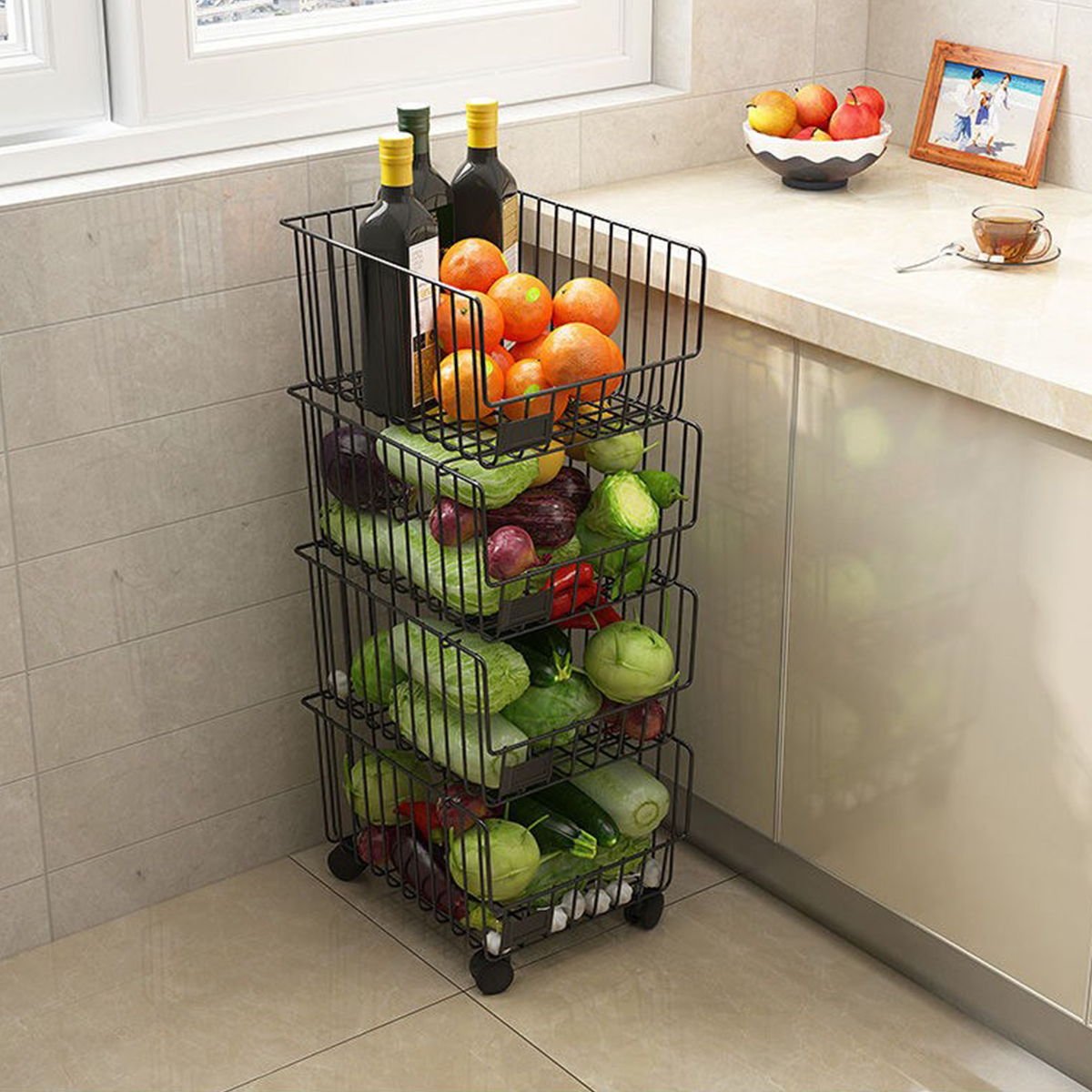 Kitchen-Crevice-Shelf-Floor-Multi-Layer-Vegetable-Shelf-Household-Storage-Rack-Vegetable-Basket-Remo-1919109-7