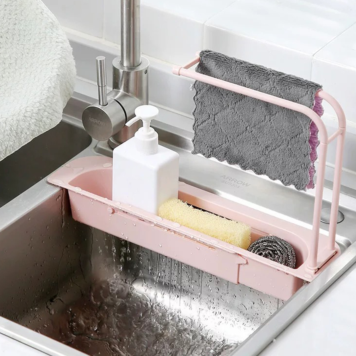 Kitchen-Sink-Drainer-Sink-Drain-Rack-Basket-Retractable-Drying-Rack-Shelf-Dishwashing-Basin-Hanging--1767834-9