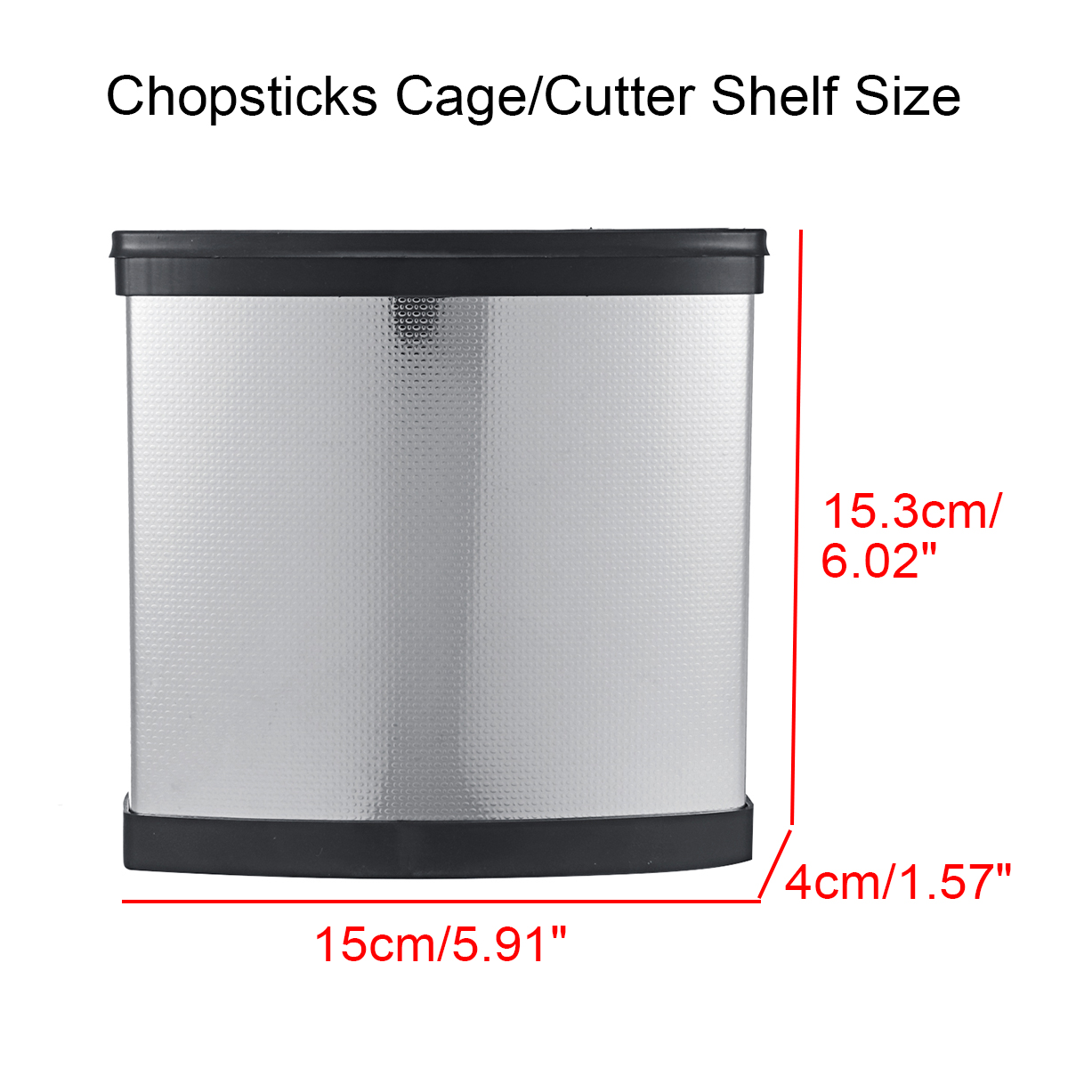 Kitchen-Wall-Mounted-304-Stainless-Steel-Free-Punch-chopsticks-Cutter-Storage-Shelf-Rack-1640090-7