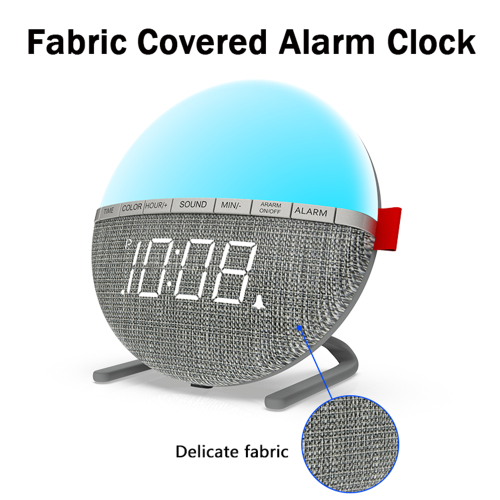 LED-Colorful-Fabric-Alarm-Clock-Color-Changing-Bedside-Alarm-Clock-Level-3-Night-Light-Control-Desk--1772463-1