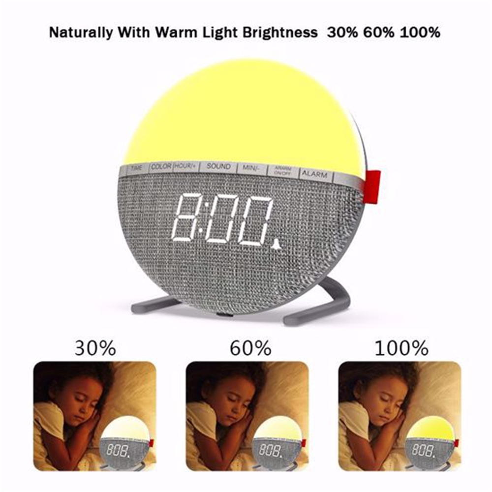 LED-Colorful-Fabric-Alarm-Clock-Color-Changing-Bedside-Alarm-Clock-Level-3-Night-Light-Control-Desk--1772463-3