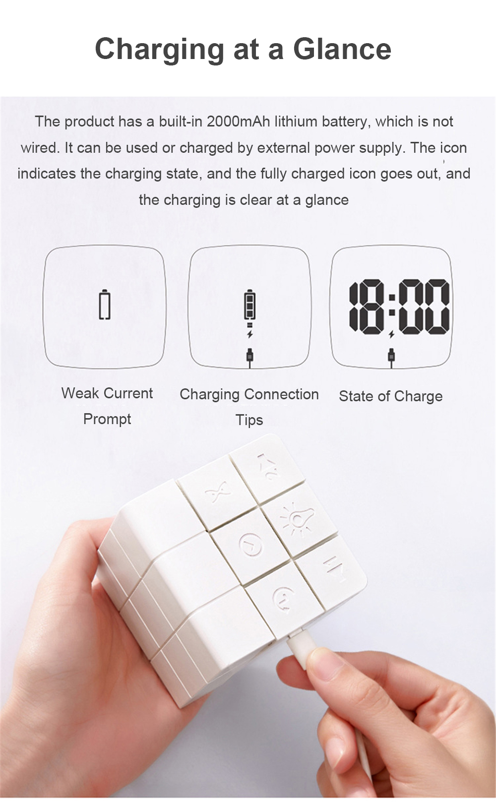 Magic-Cube-Alarm-Clock-LED-Multifunctional-Time-Manager-USB-Charging-Alarm-Clock-Timer-Study-Cooking-1773005-10