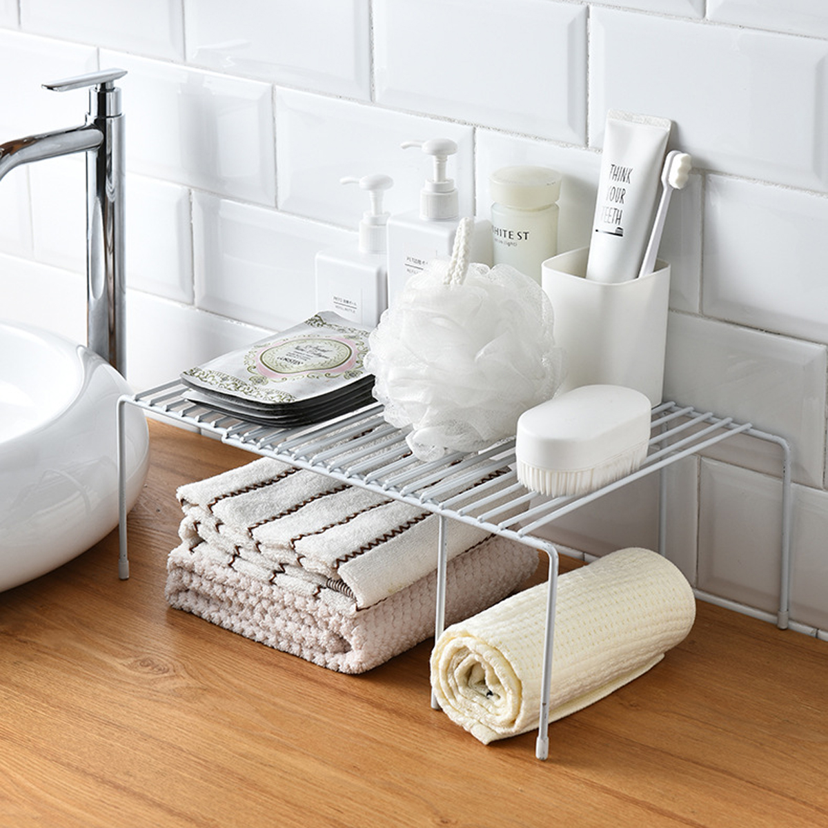 Multi-Functional-Storage-Rack-Home-Kitchen-Bathroom-Organizer-Holder-Single-Layer-Microwave-Oven-Rac-1790067-6