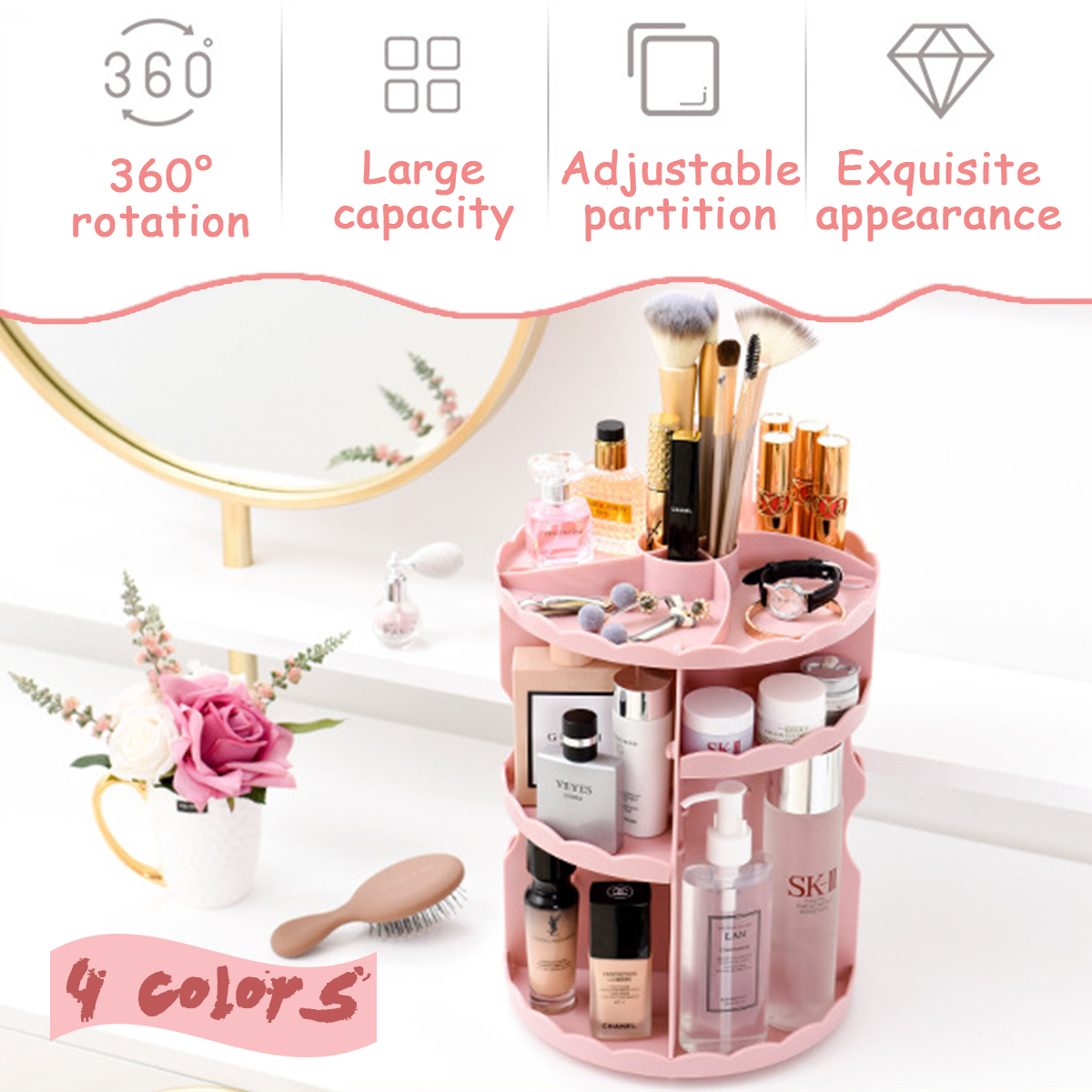 Multifunctional-Desktop-Storage-Box-Rotating-Makeup-Organizer-Case-Multi-Drawers-Large-Capacity-DIY--1578346-2