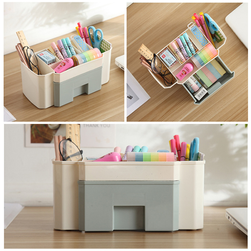 Plain-Color-Desktop-Cosmetic-Case-With-Small-Drawer-Storage-Box-Storage-Box-Desktop-Organizer-1621756-5