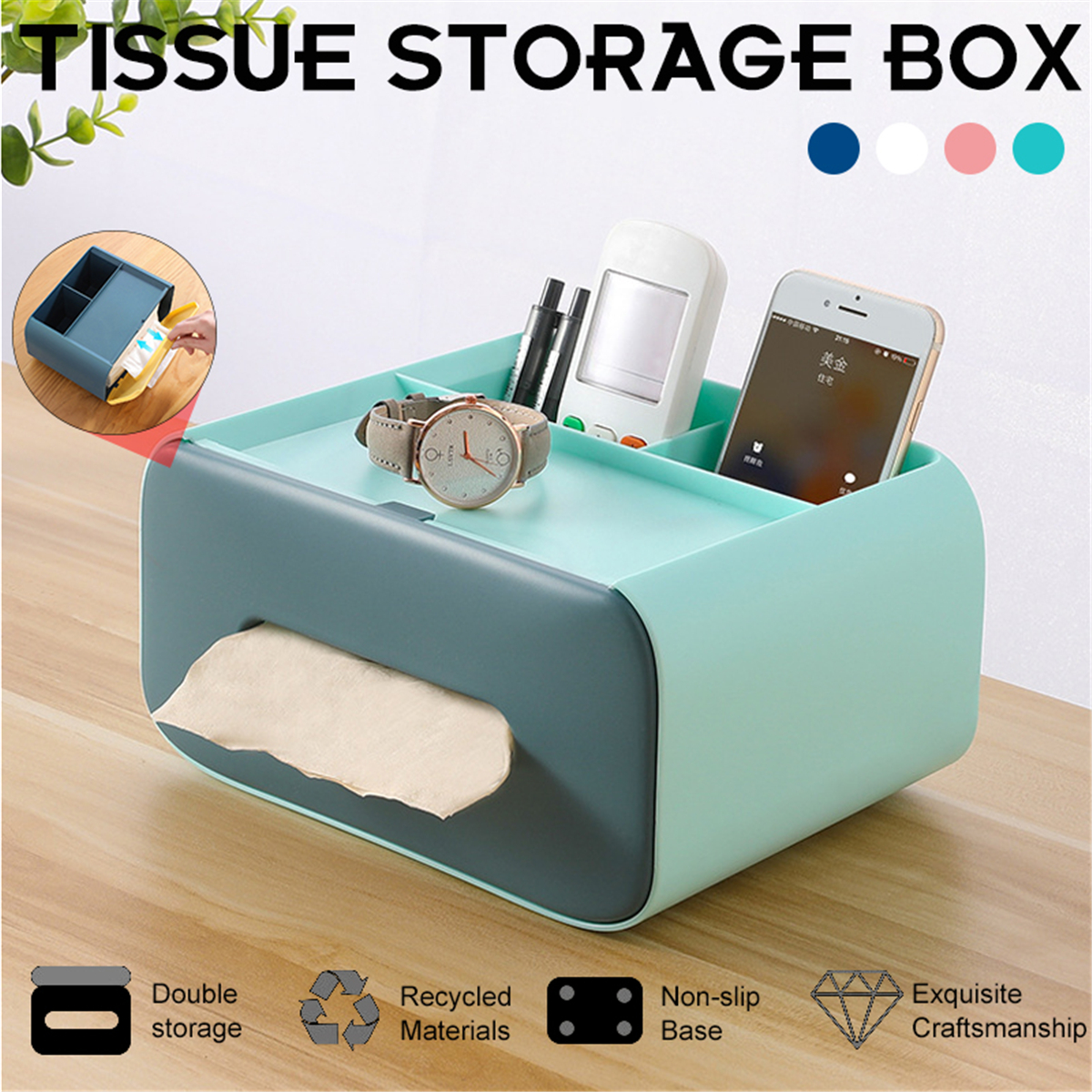 Plastic-Tissue-Storage-Box-Paper-Tablecloth-Case-Organizer-Home-Table-Decor-Household-Multi-Function-1744892-1