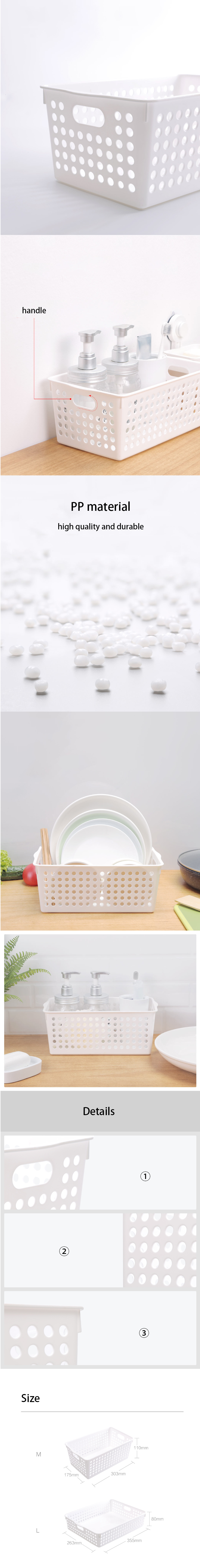 QUANGE-2-Pcspack-Desktop-Storage-Basket-Kitchen-Plastic-Hollow-Basket-Storage-Box-Bathroom-Cosmetic--1555526-2