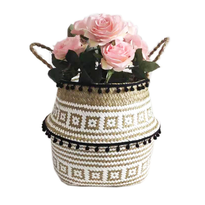 Seagrass-Woven-Storage-Basket-Plant-Wicker-Hanging-Baskets-Garden-Flower-Vase-Potted-Foldable-Pot-wi-1786824-2