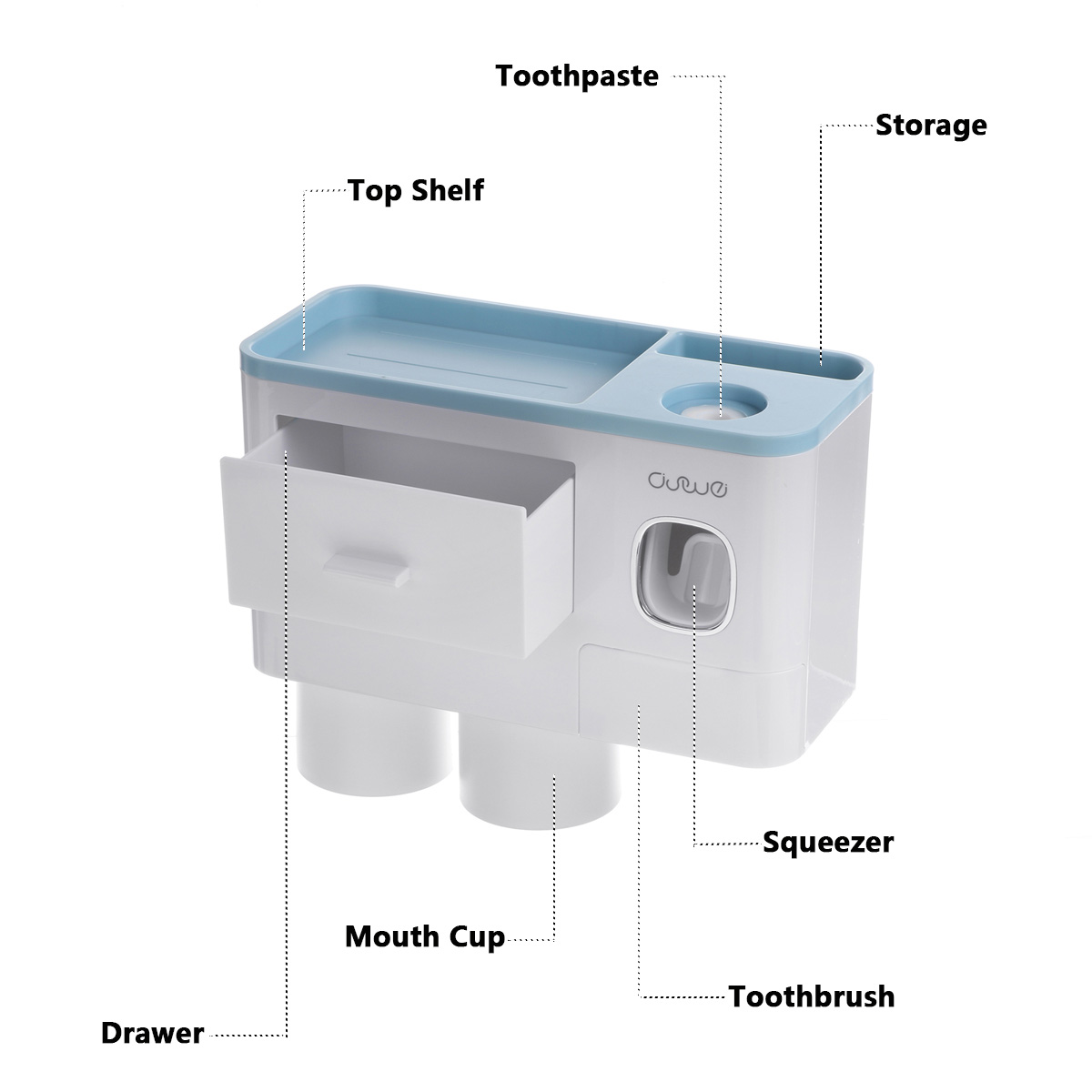 Toothbrush-Holder-Automatic-Toothpaste-Dispenser-With-Cup-Wall-Mount-Toiletries-Storage-Rack-Bathroo-1755230-5