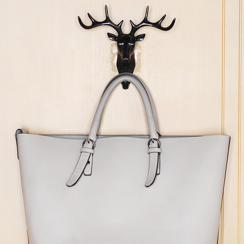 Vintage-Deer-Horns-Wall-Mounted-Floating-Shelves-Rack-Wall-Hook-Stand-Wall-Decoration-for-Hanging-Cl-1759160-3