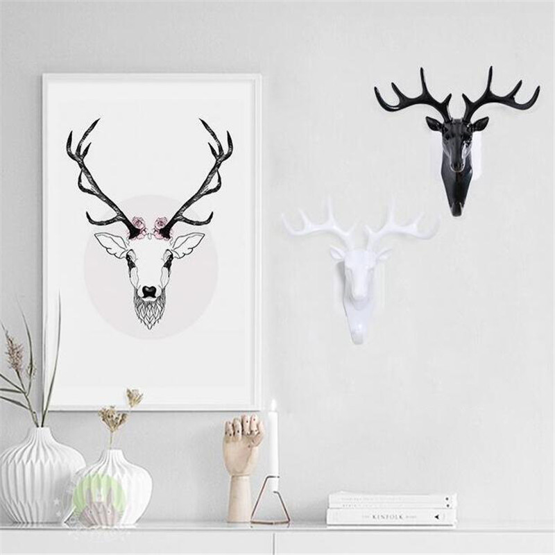 Vintage-Deer-Horns-Wall-Mounted-Floating-Shelves-Rack-Wall-Hook-Stand-Wall-Decoration-for-Hanging-Cl-1759160-9
