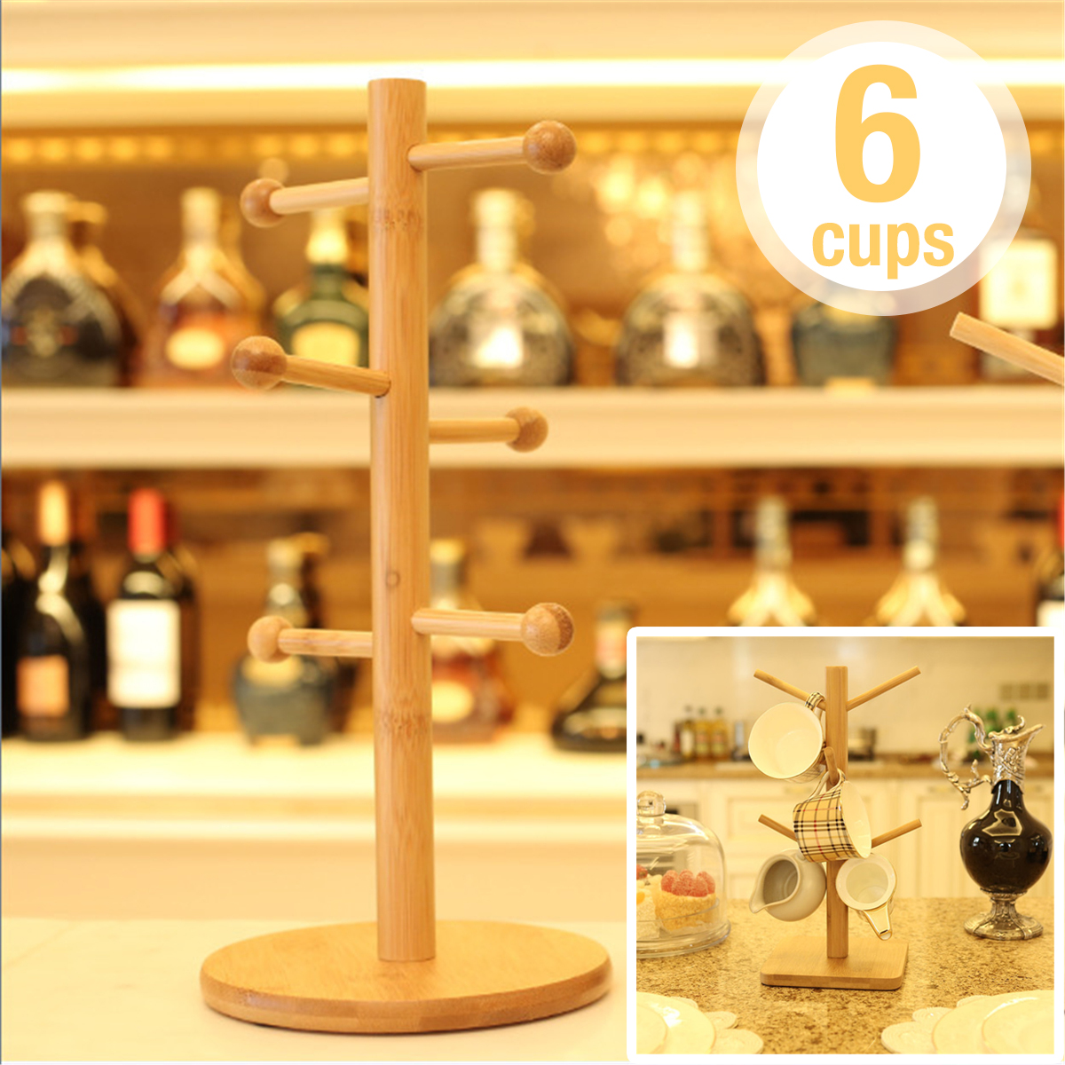 Wooden-Cup-Holder-Teacup-Mug-Drain-Rack-Stand-6-Cups-Drain-Cup-Hanging-Stand-Coffee-Cup-Display-Stan-1777089-2