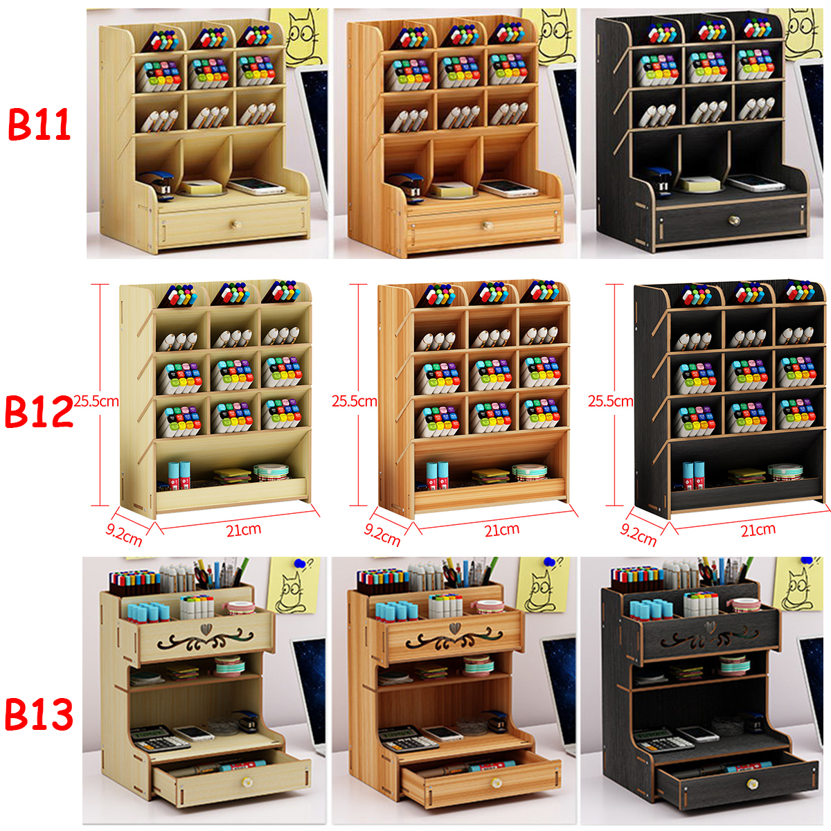 Wooden-Desk-Organizer-Multi-Functional-DIY-Pen-Holder-Box-Cell-Phone-Holder-Desktop-Stationary-Home--1585522-2