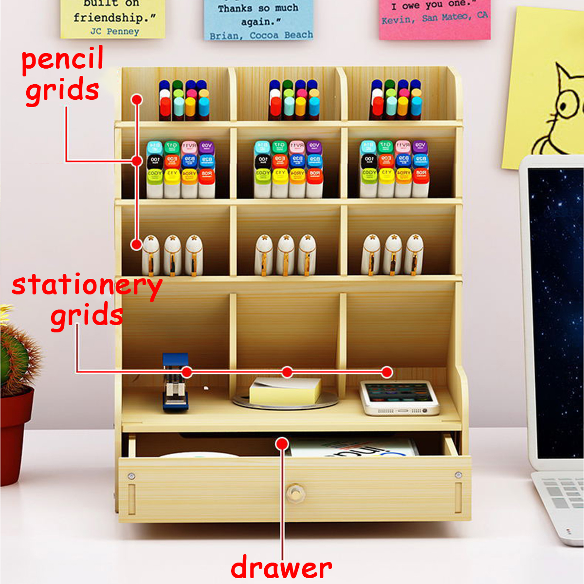 Wooden-Desk-Organizer-Multi-Functional-DIY-Pen-Holder-Box-Cell-Phone-Holder-Desktop-Stationary-Home--1585522-7