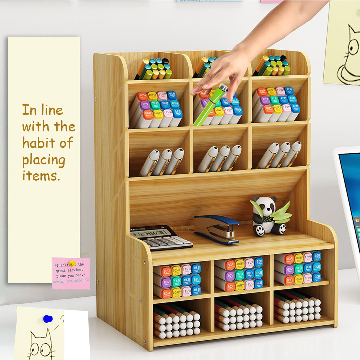 Wooden-Pencil-Pen-Storage-Box-Tilting-Desktop-Stationary-Holder-Organizer-Home-Office-Supplies-Stora-1745793-5