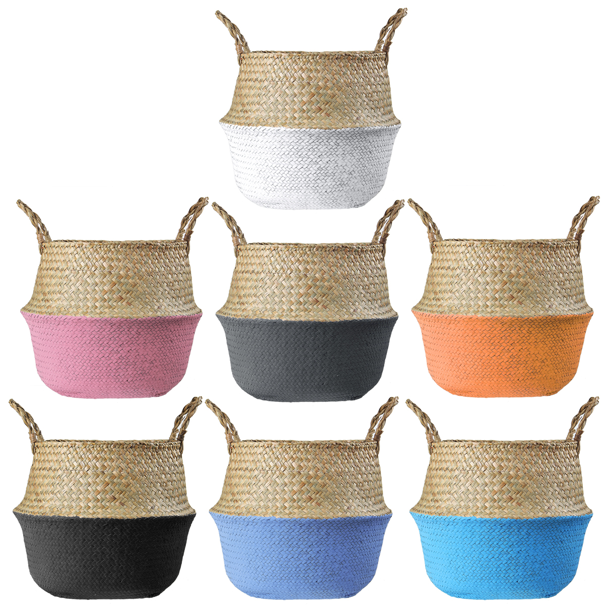 Woven-Flower-Basket-Foldable-Bamboo-Storage-Toy-Dirty-Clothes-Basket-Home-House-Supplies-1733912-2