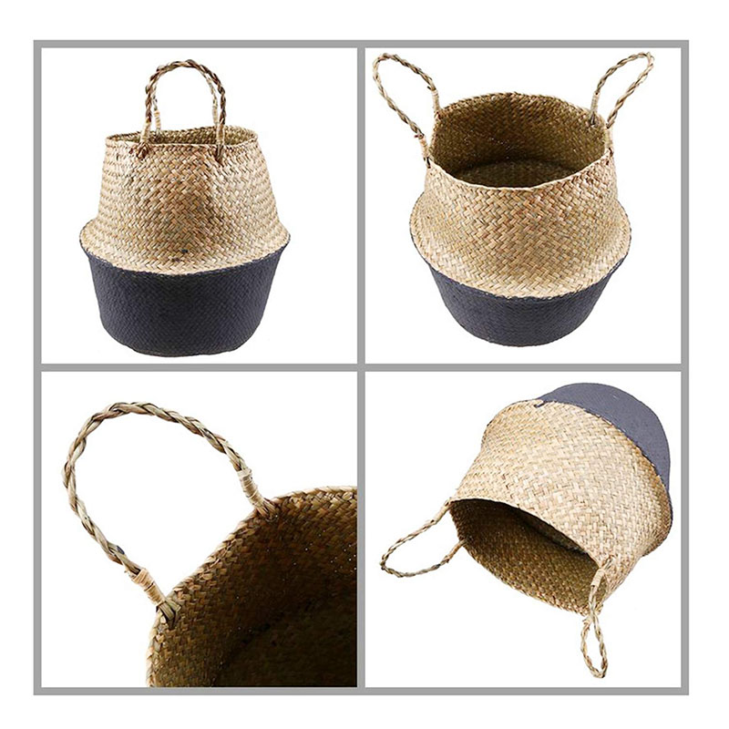 Woven-Flower-Basket-Foldable-Bamboo-Storage-Toy-Dirty-Clothes-Basket-Home-House-Supplies-1733912-4