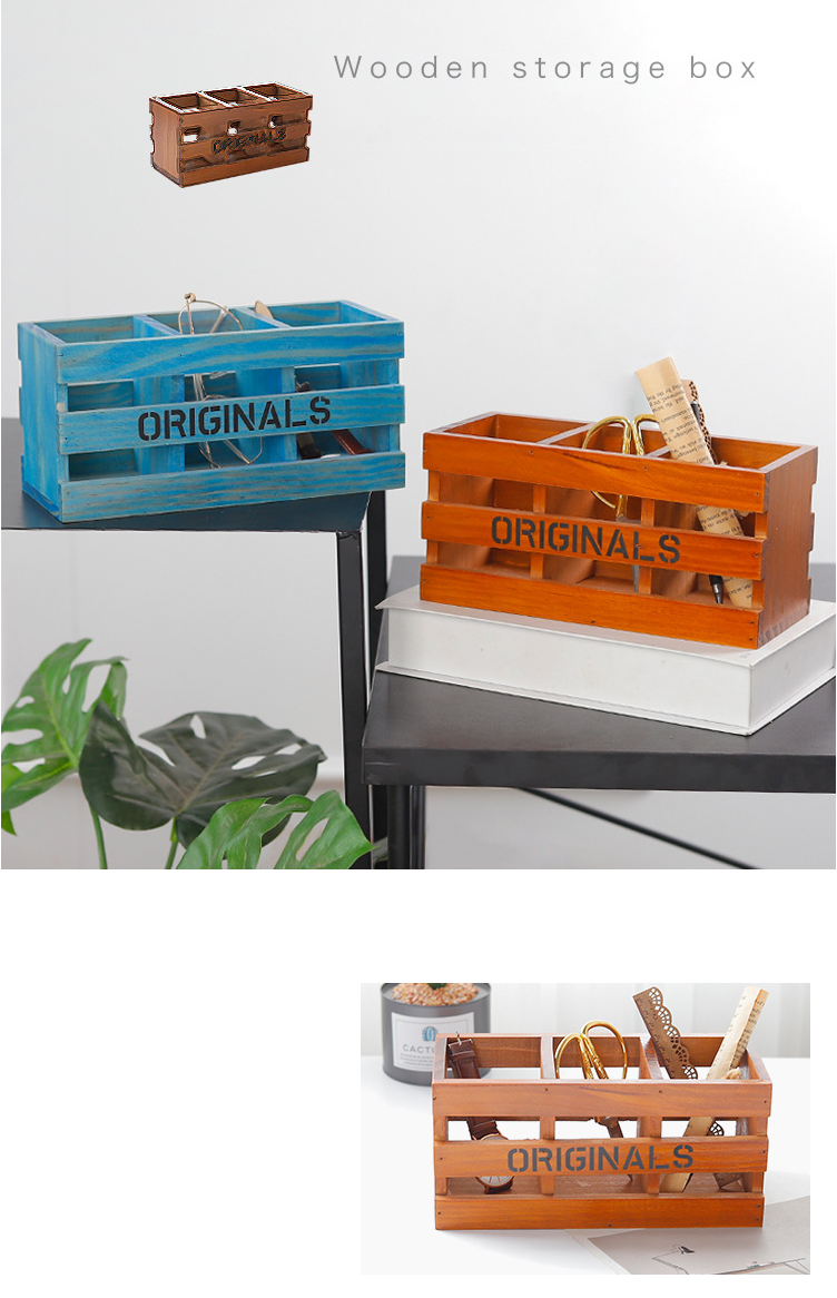 Zakka-Retro-Wooden-Storage-Box-Desktop-Cosmetic-Makeup-Organizer-3-Grids-Pen-Holder-Remote-Control-S-1559956-1