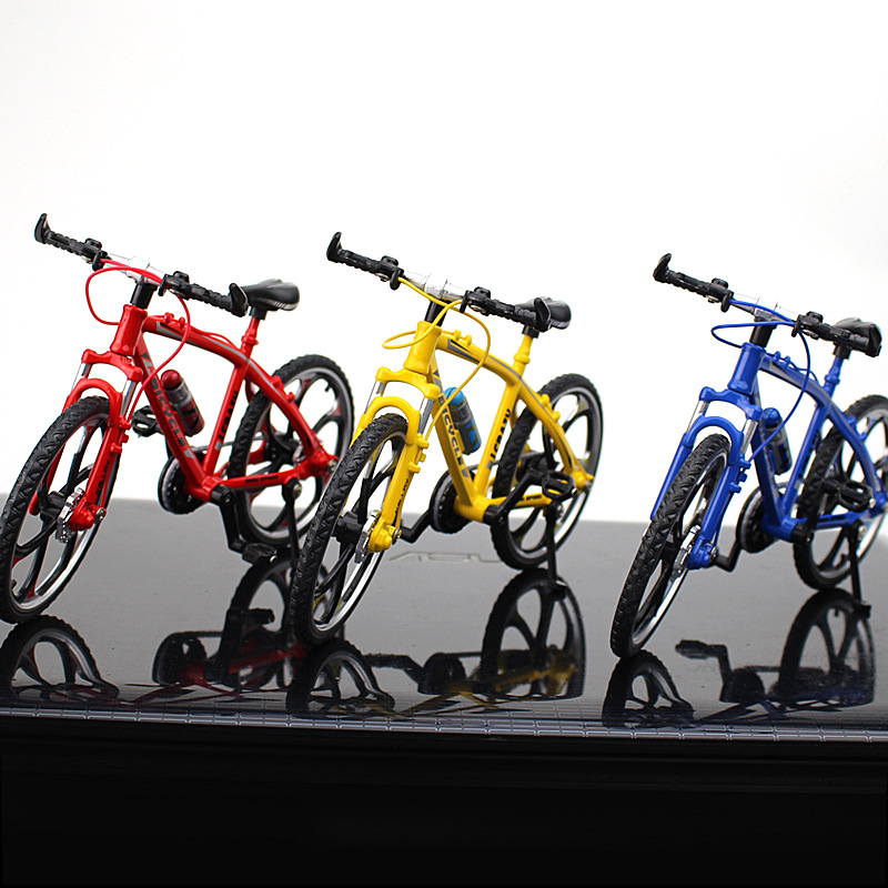 110-Mini-Bike-Model-Openable-Folding-Mountain-Bicycle-Bend-Racing-Alloy-Model-Toys-1451239-1