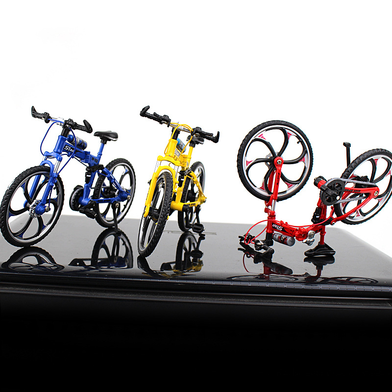 110-Mini-Bike-Model-Openable-Folding-Mountain-Bicycle-Bend-Racing-Alloy-Model-Toys-1451239-2