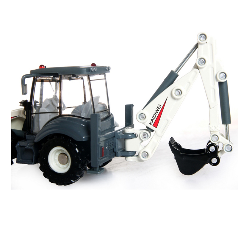 150-Alloy-ABS-Diecast-Excavator-4-Wheel-Loader-Two-Way-Forklift-Bulldozer-Backhoe-Loader-Model-Truck-1451242-4