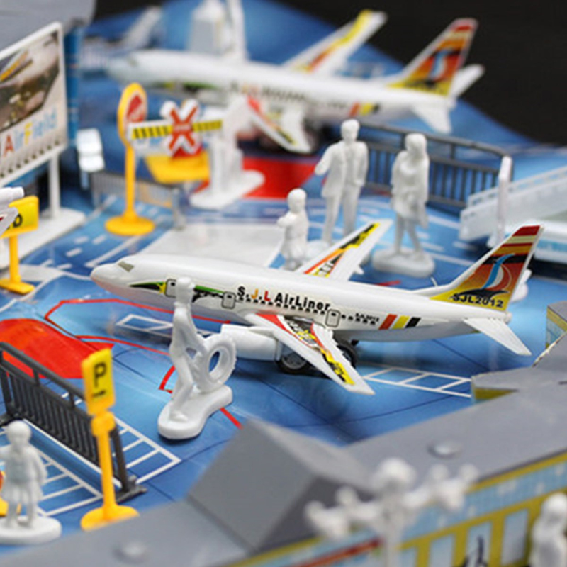 200-pcs-Set-Simulation-Airport-Scene-Toy-Set-Aircraft-Model-Childrens-Toys-Gift-Decora-1532810-5