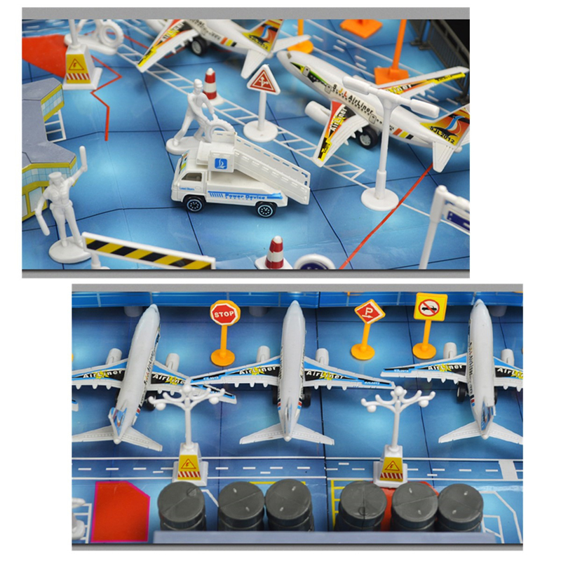 200-pcs-Set-Simulation-Airport-Scene-Toy-Set-Aircraft-Model-Childrens-Toys-Gift-Decora-1532810-6