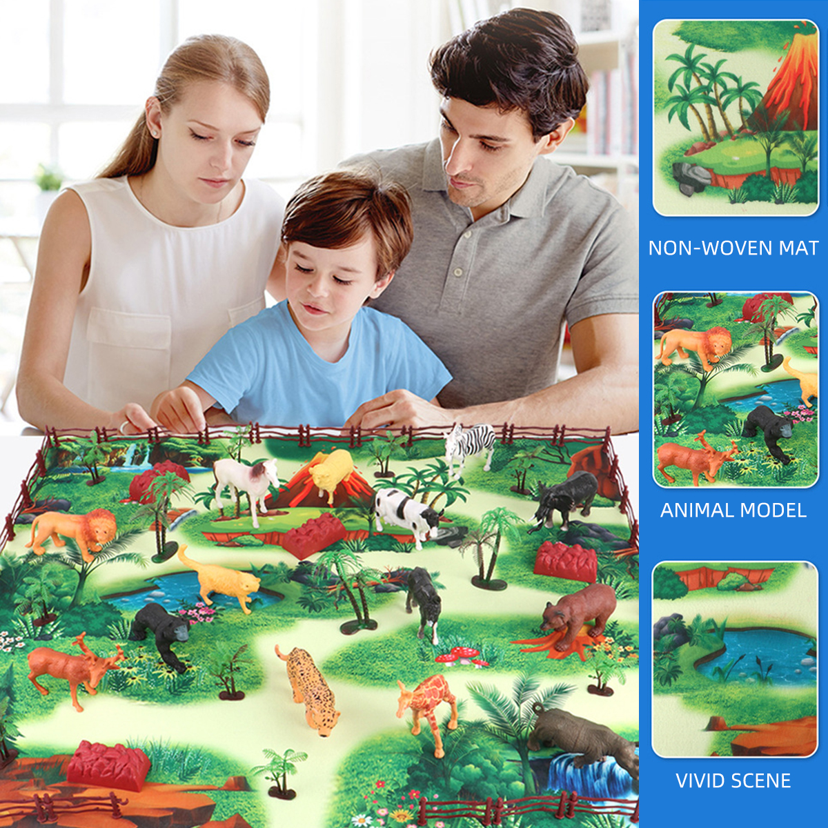 2833346365Pcs-Multi-style-Diecast-Dinosaurs-Model-Play-Set-Educational-Toy-with-Play-Mat-for-Kids-Ch-1836203-2