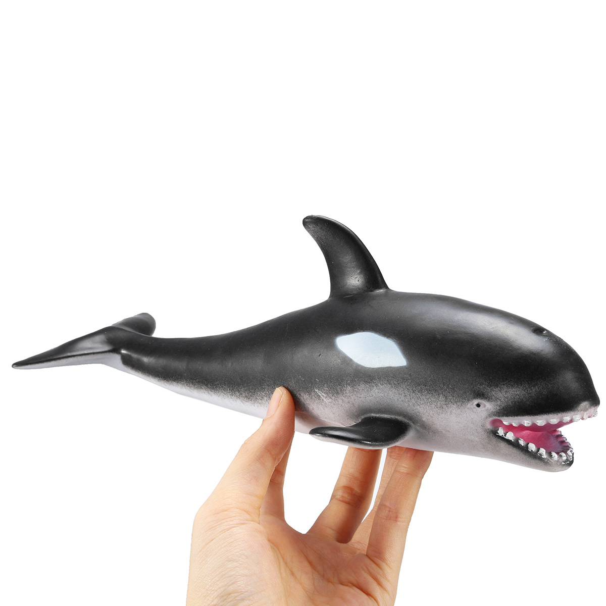 30cm-White-Shark-Killer-Whale-Soft-Model-Toys-Glue-Material-1392887-10