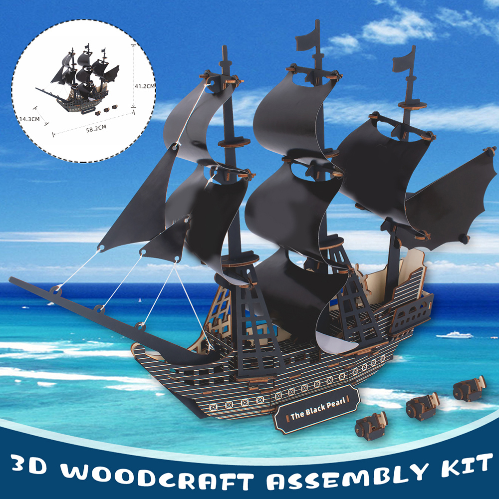 3D-Woodcraft-Assembly-Kit-Black-Pearl-Pirate-Ship-For-Children-Toys-1737940-1