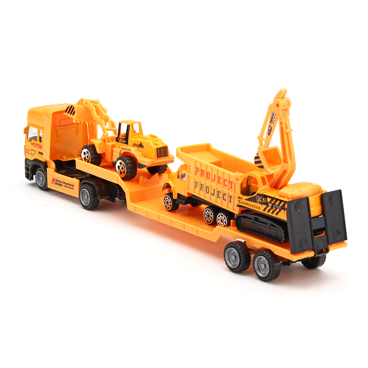4in1-Kids-Toy-Recovery-Vehicle-Tow-Truck-Lorry-Low-Loader-Diecast-Model-Toys-Construction-Xmas-1414450-4