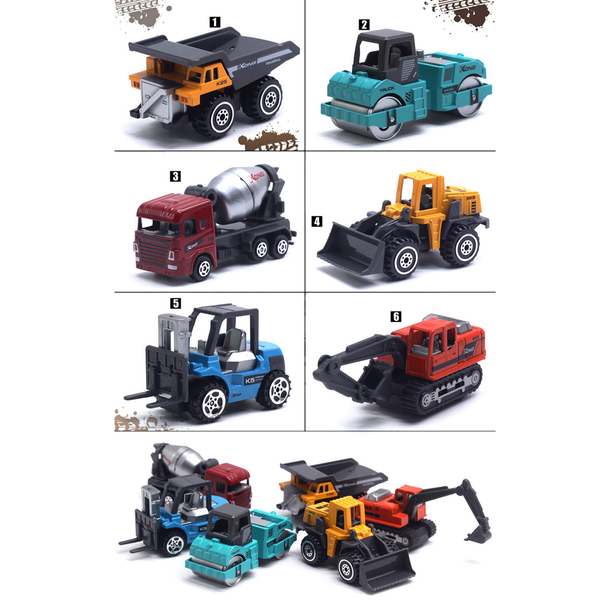 6-PCS-164-Alloy-Trcuk-Classic-Colorful-Car-Diecast-Model-Toys-Set-for-Kids-Gift-1617627-8