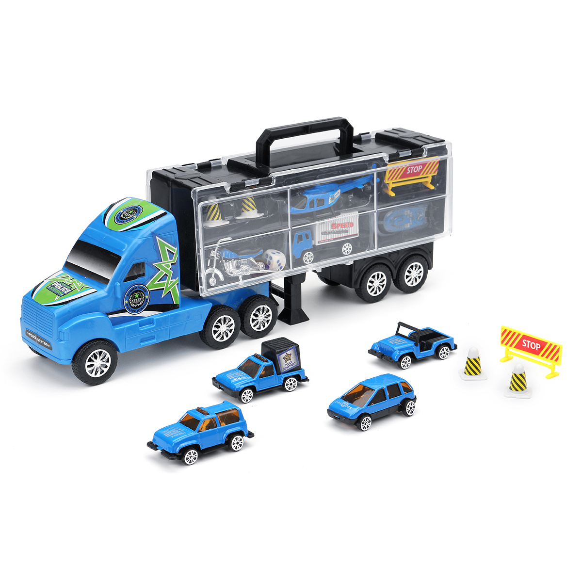 Alloy-Trailer-Container-Car-Storage-Box-Diecast-Car-Model-Set-Toy-for-Childrens-Gift-1635959-10