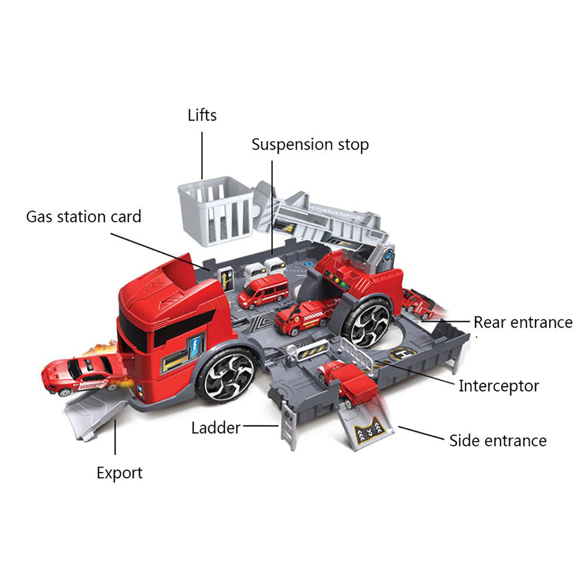 Childrens-Simulation-Diecast-Engineering-Vehicle-Model-Set-Deformation-Storage-Parking-Lot-Education-1555038-11