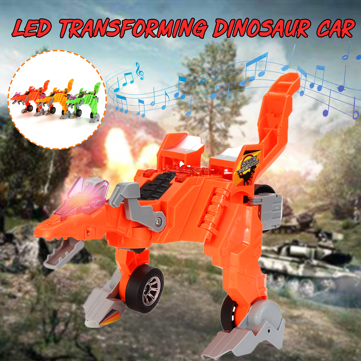 Electric-Transforming-T-Rex-Dinosaur-LED-Car-with-Light-Sound-Diecast-Model-Toy-1591202-3